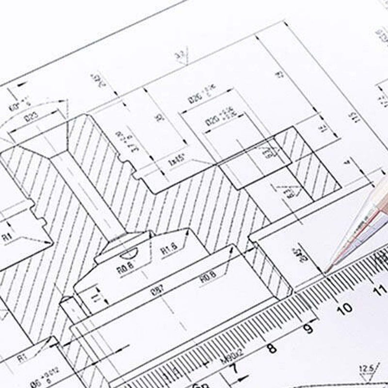 مونوشيف 2 حزمة مسطرة بلاستيكية مسطرة مستقيمة شفافة شفافة من خلال قياس أداة أكريليك لمكتب مدرسة الطلاب بالسنتيمتر والبوصة (6 بوصة + 12 بوصة) - Image 4